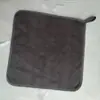 Paño de limpieza para coche de forro polar de coral gris de doble cara al por mayor, trapo absorbente, toalla para lavado de coches, estilo grueso, LOGOTIPO, toalla cuadrada de 30*30