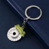 Llavero de Metal con Forma de Rueda, Disco de Freno y Caliper para Llaves de Coche, Modificación de Coche, Cadena de Llavero para Colgar en la Cintura, Regalo de Vacaciones