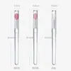 Pincel Labial Pequeno de Silicone Pincel de Maquiagem Multifuncional Pincel de Sombra Pincel de Batom Pincel de Maquiagem Portátil Pincel para Máscara Labial com Tampa