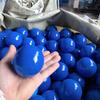 Azul oscuro Pelota de Océano Engrosada Pelota de PE para Parque Infantil Color Grado Alimenticio Pelota de Juguete para Niños Pelota de Color Rompecabezas Pelota Ondulada