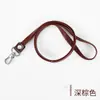 Corda para Pendurar Cartão de Trabalho em Couro Corda para Pendurar no Peito Corda para Pendurar Celular Conjunto de Corda para Cartão de Estudante do Campus Cartão de Trabalho de Exposição