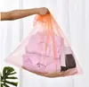 Bolsa de lavandería soluble en agua de PVA de fábrica directa Bolsa de lavandería antiinfección hospitalaria de PVOH baja temperatura media temperatura alta temperatura