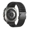 Nuevos Productos Transfronterizos para Correa de Samsung watch7 ultra Hebilla de Paracaídas Correa de Bucle de Nylon con Patrón de Olas