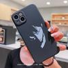 Adecuado para iphone14pro anime para hombre one piece Luffy gorra de presión funda para teléfono Apple 15 13PROMAX Silicona