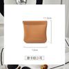Bolsa de almacenamiento para cable de datos, cierre automático, para auriculares con cable, bolso de mano, cargador de energía, almacenamiento de cosméticos y lápiz labial.