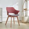 Silla de Comedor Nórdica, Silla de Oficina de Ocio con Respaldo, Taburete Engrosado para Casas de Huéspedes y Cantinas, Silla de Plástico para el Hogar, Silla de Escritorio para Dormitorios