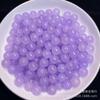 10mm Roxo Claro Lavanda Jade contas de abóbora diy feitas à mão contas soltas contas de jade flor de abóbora contas soltas atacado