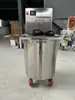 Máquina Pequena de Espuma de Cimento, Máquina Portátil de Espuma para Preenchimento, Balde de Mistura de Aço Inoxidável para Espuma de Preenchimento para Decoração de Casa Banheiro