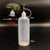 Botella blanda de PE con boca puntiaguda para lubricación de tatuajes, arte de uñas, glicerina, pigmento, jeringa, botella de goteo para líquido, botella dispensadora