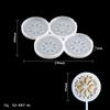3 ou 5 folhas margarida flor flip doce pirulito molde DIY Biscoito chocolate molde bolo decoração plug-in