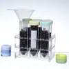 Tubo de Centrífuga de Laboratorio Tubo Dispensador de Granos de Café Plástico PP 25/50ml 100ml Botella Dispensadora de Pie con Soporte