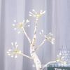 Lámpara LED de fábrica anti-arce real lámpara de árbol ginkgo árbol luminoso de fuegos artificiales ins rojo neto para habitación ventana diseño lámpara al por mayor