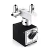 Base Grande Redonda para Calibrador de Presión de Aguja de Máquina, Base Redonda Plana para Calibrador, Base para Calibrador de Doble Cabezal de Indicador de Dial, Accesorios de Tejer Amei