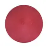 Lujo Ligero Más Vendido Individual de Mesa Occidental Redondo Tejido de PP Individual de Mesa Estilo Escandinavo Resistente al Desgaste Color Sólido 38cm Individual de Mesa de Alta Calidad