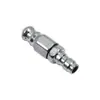 Potente Boquilla de Cabeza de Rata de Acero Inoxidable de 1/4 de Conexión Rápida de Alta Presión en Stock con 1 Puerto Frontal y 6 Traseros para Desatascar Alcantarillas