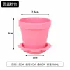 Material grueso transfronterizo DIY maceta planta suculenta creativa maceta florero pastel helado mousse taza taza de pulpa de madera