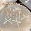 Accesorios de Moño de Organza Estilo Japonés para Uñas, Lazo Sencillo y Dulce Estilo Ballet para Decoración de Uñas