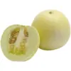 Semillas de Melón Miel Arena Blanca, Semillas de Melón Dulce, Productos de Temporada Primavera y Verano para Huerta de Jardín Balcón, Pulpa Roja, Gema Verde