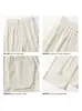 Colección Otoño 2026: Pantalones Largos de Pana Rayada Estampada Blancos, Tallas M-5XL, HK261096-Especial P21