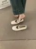 Zapatos planos retro estilo francés de punta redonda de cuero suave para abuela, nuevos de la primavera 2026, versátiles y cómodos, bailarinas para mujer