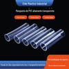 Dongguan fonte fábrica PVC alta mangueira transparente tubo transparente Construção de tubo fluido tubo horizontal mangueira de PVC transparente