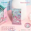Sanrio Familia Momentos Felices Pegatinas Brillantes Dibujos Animados Pegatinas Brillantes Decoración de Diario Lindo Material DIY Papelería