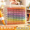 Marcadores acrílicos de punta suave con tinta líquida para niños, bolígrafos de acuarela lavables para estudiantes, mezclables, específicos para arte, opacos