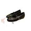 Zapatos Mary Jane de Cuero con Suela Plana, Acolchados Estilo Chanel, con Plataforma Interior, Forro Peludo, Zapatos de Ballet Individuales para Mujer, Nuevos Modelos de Primavera y Otoño