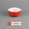 Vajilla de Melamina Plato de Dos Colores para Restaurantes de Hot Pot y Barbacoa, Plato Cuadrado de Barbacoa Comercial Imitación Porcelana