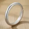 Pulseira de estilo antigo com design de loach, feita de prata 99,9% pura, uma pulseira sólida aberta única e estilosa, perfeita para melhores amigas, versátil e moderna, um sucesso no TikTok