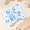 Almohada para dar forma a la cabeza del bebé Almohada para recién nacido 0-3 años Almohada anti-cabeza excéntrica Almohada de cama de dibujos animados de algodón puro para bebé Kidsren a Almohada para dormir de lado