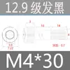 Tornillos de Cabeza Cilíndrica de Alta Resistencia Grado 12.9 para Impulsión de 1/2", Tornillos de Estándar Nacional, Caja Completa M2M3M4M5M6M8