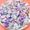 Serie de colores mixtos Parche misceláneo pegamento en crema DIY material hecho a mano para niños mayoreo accesorios para horquillas y cuerdas para el cabello
