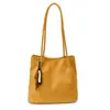 Bolso de Axila de Gran Capacidad de Gama Alta para Mujer 2025 Principios de Otoño Nuevo Estilo Coreano Versátil Mate Bolso de Hombro Tote para Viajes