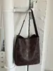 Bolsa de antebraço feminina, novo estilo 2026, moderna, de alta qualidade, retrô, bolsa de ombro para o dia a dia, bolsa tote de grande capacidade, bolsa transversal