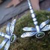Aretes de Gancho Largo de Libélula de Moda Personalizados Joyería Creativa Insectos Voladores Aretes de Diamantes Accesorios para Mujer