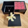 9 Cajas de Joyería con Flores de Jabón Doble Empaque de Joyería Regalo de San Valentín Caja para Joyería de Collar, Anillo, Aretes Venta al por Mayor