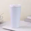 Taza aislada de acero inoxidable 304, portátil, de paredes rectas, acabado mate simple, adecuada para hombres y mujeres, estudiantes y para usar en el coche; personalizable