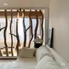 Ramas de Madera Natural para Paisajismo, Troncos de Árboles Muertos, Ramas Peladas de Madera Maciza, Troncos de Árboles Decorativos, Palos de Madera, Separadores de Ambiente, Barras para Colgar Ropa