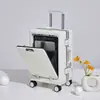 Mala de 20 Polegadas com Porta-Copos e Porta-Celular Mala de Viagem com Design Multifuncional