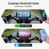 Tela de Navegação para Motocicleta Tela de Exibição à Prova d'Água 6,3 polegadas Navegador Carplay Sem Fio Player para Motocicleta