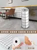 Adesivo de Parede Mármore Azulejo Imitação Rodapé Autoadesivo Papel de Parede Borda de Parede Sala de Estar Decoração de Lambril Adesivo Impermeável Banheiro