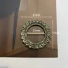 Accesorios de aleación de diamante completo de alta calidad Hebilla de día de diamante gris oscuro barroco Hebilla de lazo para bufanda de seda Hebilla de falda Hebilla de zapato