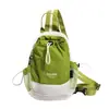 Mochila de Uso Externo para Homens e Mulheres, Leve, Estilosa, Multifuncional, Bolsa Transversal e de Ombro, Bolsa para Garrafa de Água para Caminhada e Montanhismo