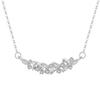 Collar de Diseño Nicho de Plata Esterlina S925 Elaine para Mujer, Lujo Ligero de Alta Gama, Micro Incrustación, Collar Colgante Versátil para Celebridad Cibernética Ins