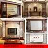 Nova Tela Divisória de Entrada Estilo Chinês Grelha de Madeira Maciça Grelha de Entrada para Sala de Estar Portas e Janelas Estilo Chinês para Hotel Restaurante Escultura em Madeira