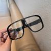Deportes al Aire Libre Ciclismo Montañismo Esquí Gafas de Sol Gafas Cortavientos Marco Negro Marco Mercurio Oversize Apariencia Adelgazante Gafas de Motocicleta Tendencia