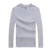 Camiseta masculina de manga curta branca pura primavera e verão camiseta masculina coreana de algodão gola redonda camiseta