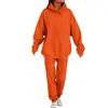 Traje Sudadera con Capucha de Color Puro para Hombre Primavera y Otoño 2023 Traje de Dos Piezas Deportivo Casual de Moda