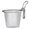 Colador Especial para Hot Pot Cocina Hogar Colgante para Lado Polvos Valla Lateral Malla Colador Cesta Filtro para Freír Cesta Coladora de Acero Inoxidable